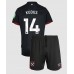 West Ham United Mohammed Kudus #14 Bortedraktsett Barn 2024-25 Kortermet (+ Korte bukser)